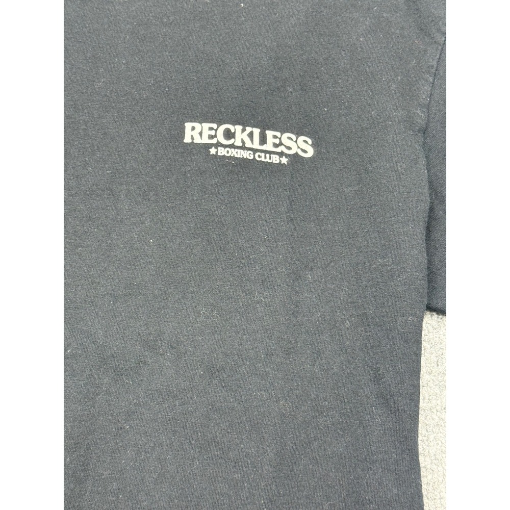 Young & Reckless Boxing Club Graphic T-Shirt Mens Medium Black The Peoples Champ